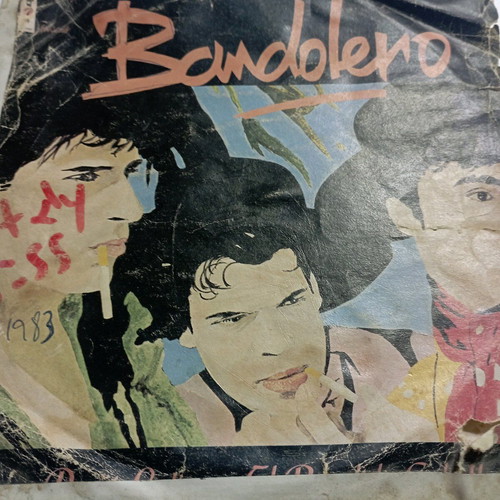 Bandolero Paris Latino 45 RPM record used, pop 1984