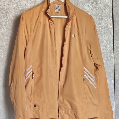 Adidas Vintage Orange Windbreaker Jacket M like new, mesh lining