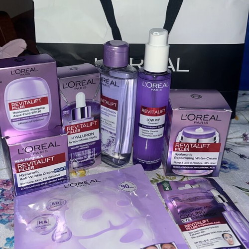 L'Oréal Paris Revitalift Filler Complete Skincare Set new