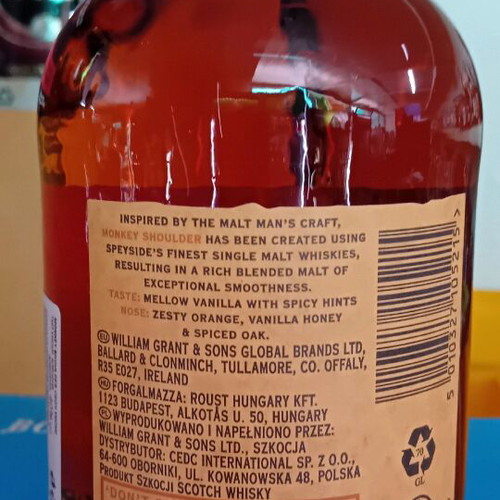 Monkey Shoulder whisky new