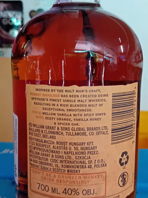Monkey Shoulder whisky new