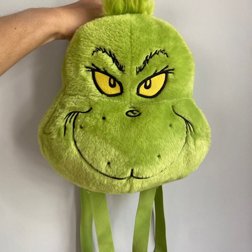 The Grinch Plush Mini Backpack by Sinsay 2025, new