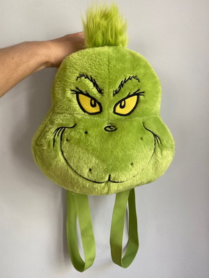 The Grinch Plush Mini Backpack από Sinsay 2025, καινούργιο
