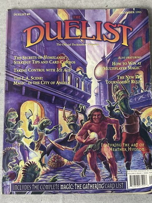 The Duelist Magazine #8 December 1995 used, Magic: The Gathering