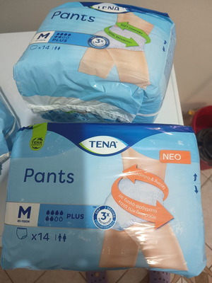 TENA Pants Plus Incontinence Underwear Medium 14 Pieces New