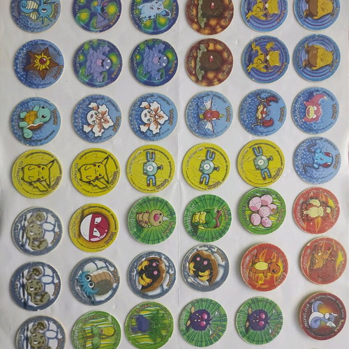 Pokémon Tazo Matutano used tazos, pack of 150 pieces