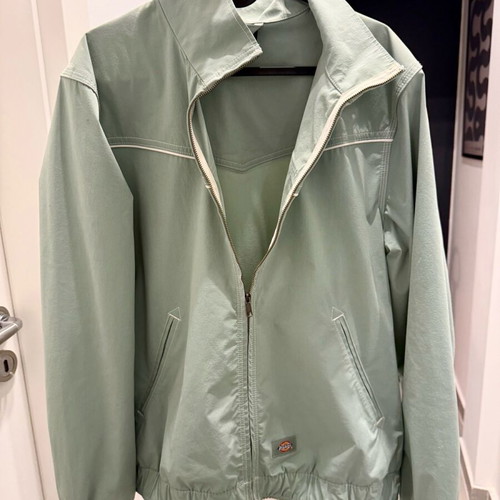 Dickies Windbreaker Jacket Turquoise Like New Size M