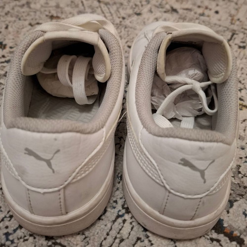 Puma sneakers used, size 38, white