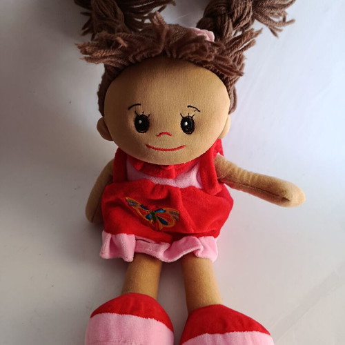 Cloth dolls like new, set of 3, 40, 38 and 32 cm
