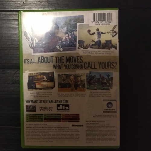 And 1 Streetball Xbox used game