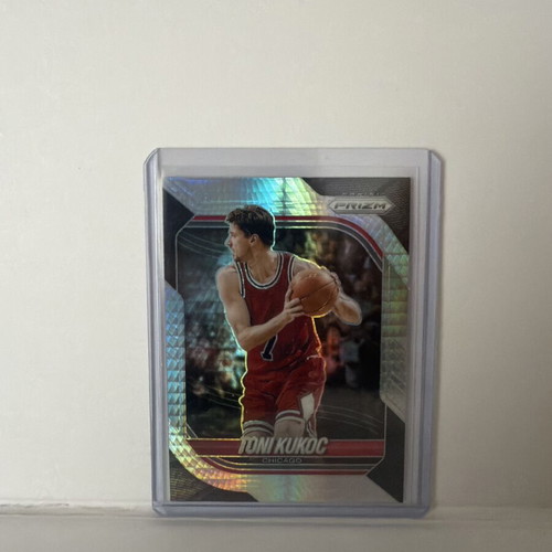2025/26 Panini Prizm Toni Kukoc Hyper Prizm Bulls card #55