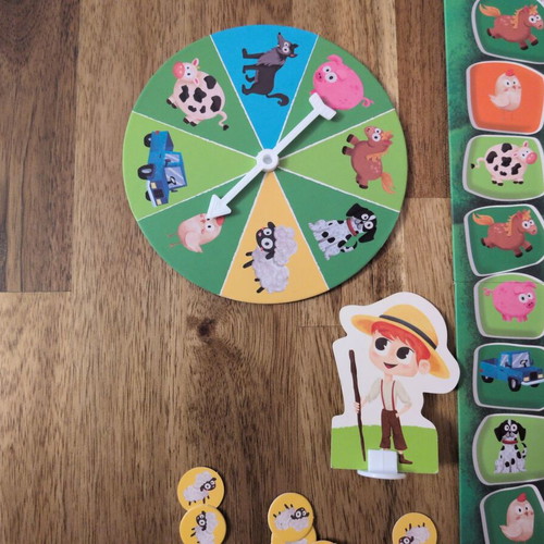 Save the Lambs board game like new with Greek instructions