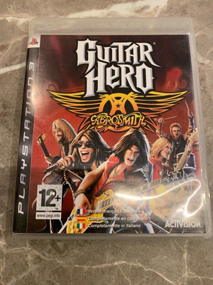 Guitar Hero Aerosmith game used for PlayStation 3, French edition