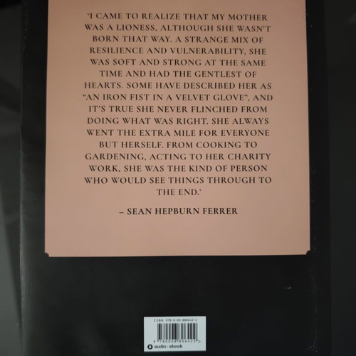 Intimate Audrey The Authorised Biography like new