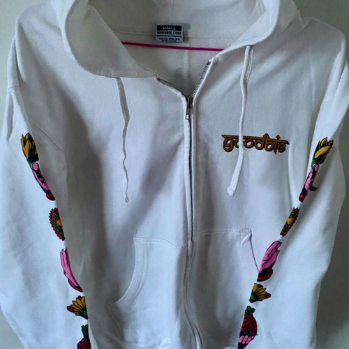 Goodbie Colorskates jacket like new, size S, white