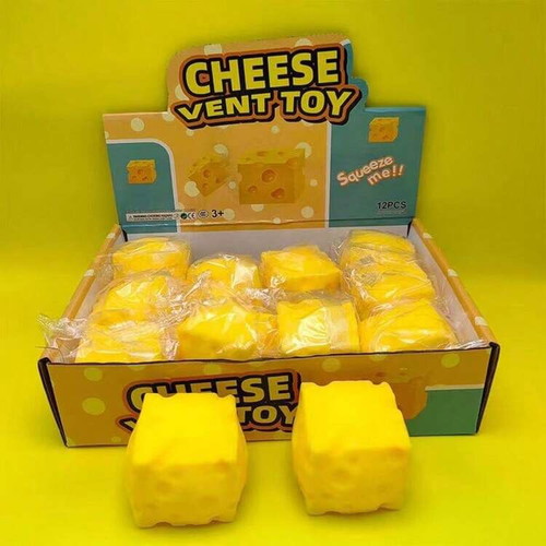 Squishy Cheese Anti-Stress Toy new