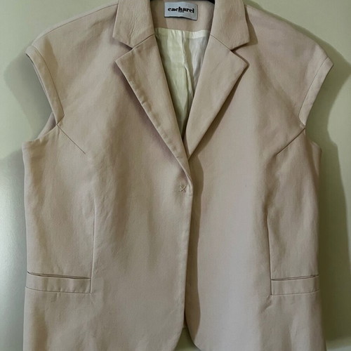 Cacharel vest like new, light pink, size M