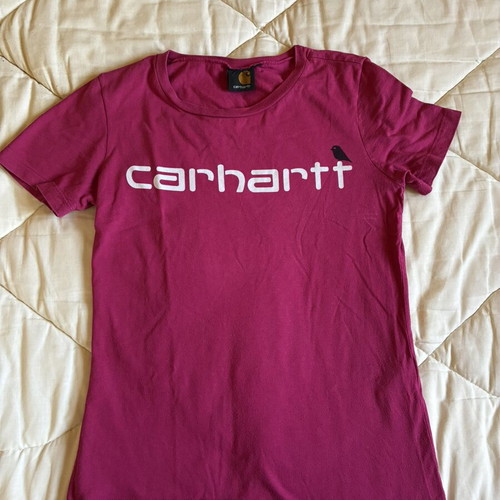 Carhartt Wip Magenta Pink Graphic T-Shirt Size S Like New