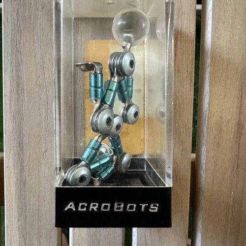Acrobot figure new sealed turquoise