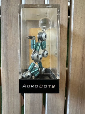 Acrobot figure new sealed turquoise