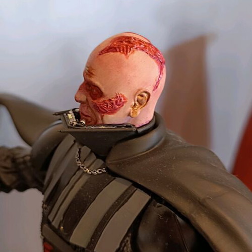 Darth Vader handcrafted resin figure new, custom made