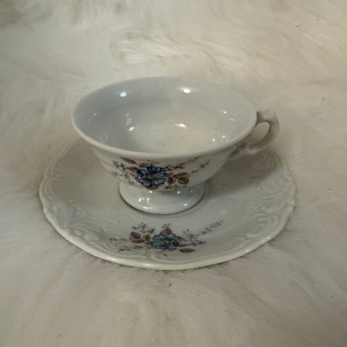 Set of 6 vintage porcelain coffee cups like new, Walbrzych