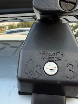 Hermes GS3 car roof bars, aluminum aerodynamic design
