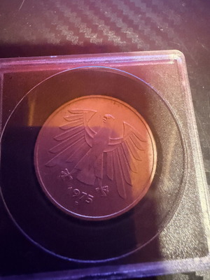 5 Deutsche Mark coin 1975 like new