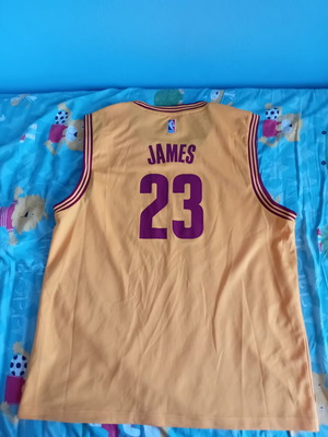 NBA Cleveland Cavaliers Adidas Jersey 2015 LeBron James used, size L