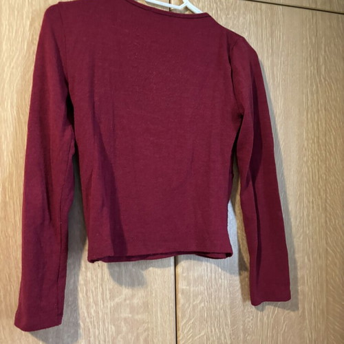 Attrattivo burgundy blouse size S used