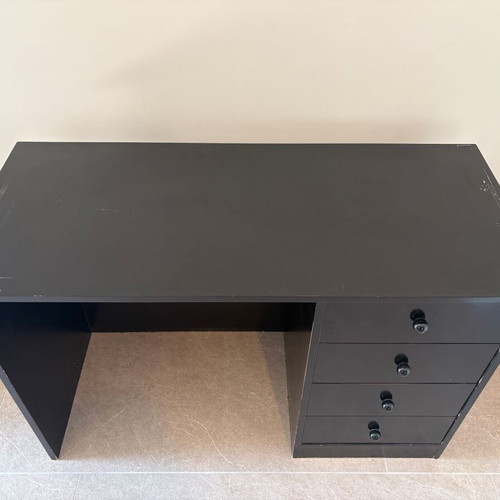 Desk with 4 drawers used, 1.20x52x77 cm