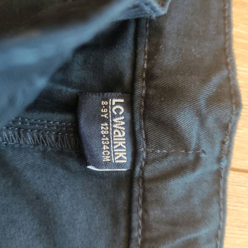 Boys' shorts new, dark blue, 8 years, 128 cm