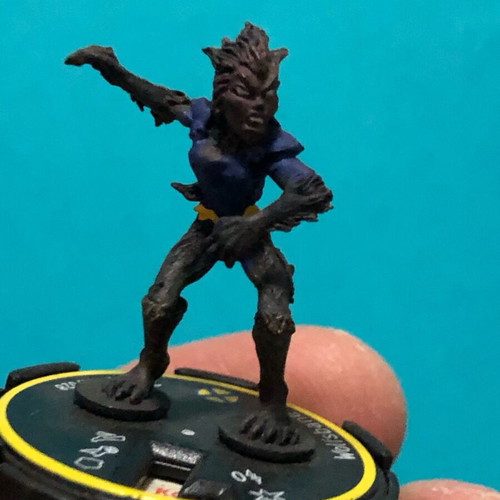 Wolfsbane #028 HeroClix like new, New Mutants Marvel Comics
