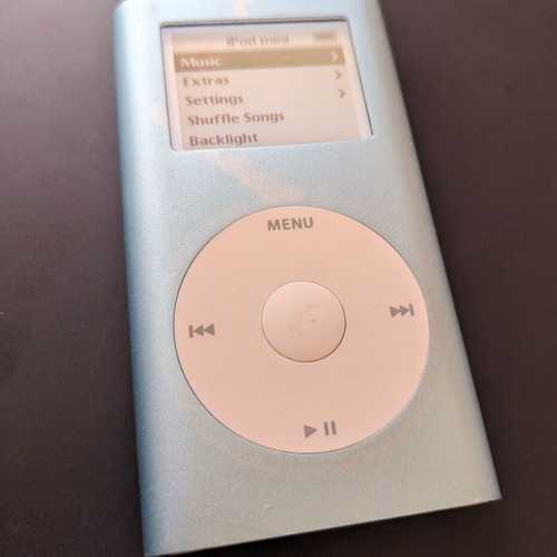 Apple iPod mini 4GB used, blue