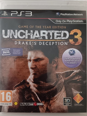 Uncharted 3: Drake's deception - PS3 - GOTY - Κομπλέ με manual - 2012
