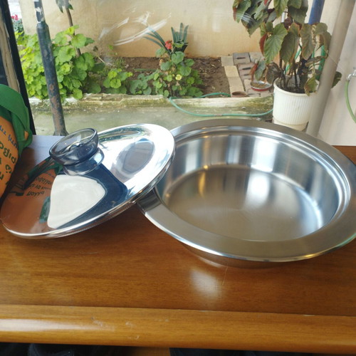 Μαγειρικό σκεύος Kuhn Rikon inox 18/10 22cm σαν καινούργιο