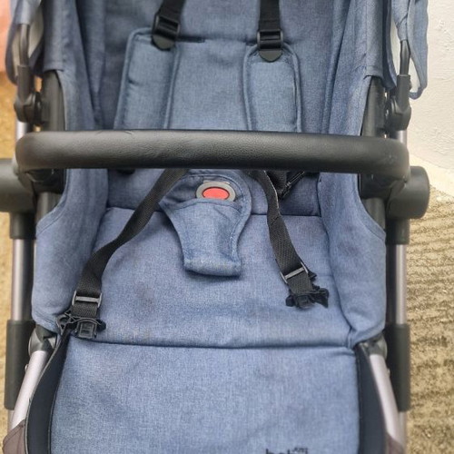 Just Baby 3-in-1 stroller used with adjustable orientation