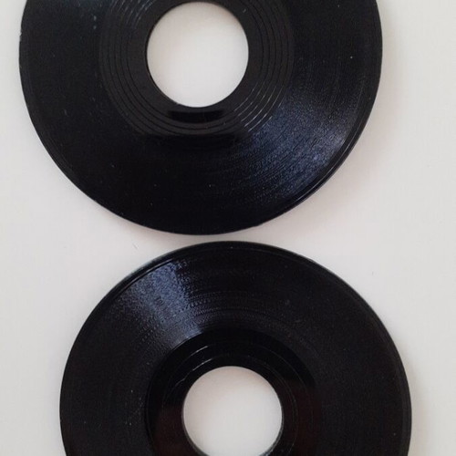 Vintage mini records for Sebino doll, used, 60s-70s
