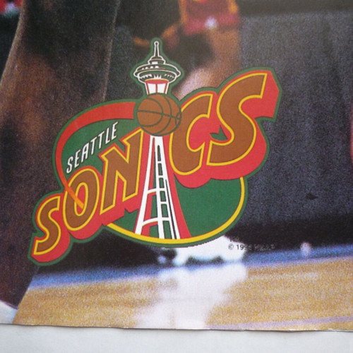 Gary Payton Seattle SuperSonics XXL Basketball Poster new