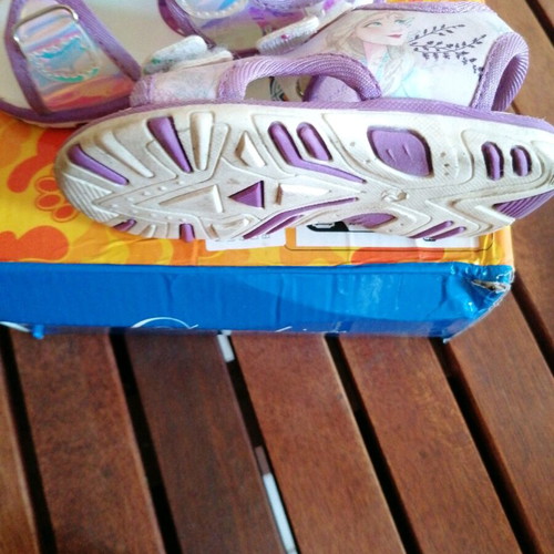 Frozen sandal