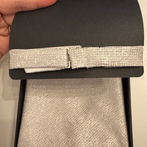 Masterhand Ascot and Pocket Square Set new, champagne pattern