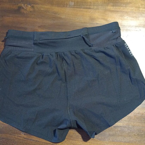 Adidas running shorts new, size M, black, reflective details