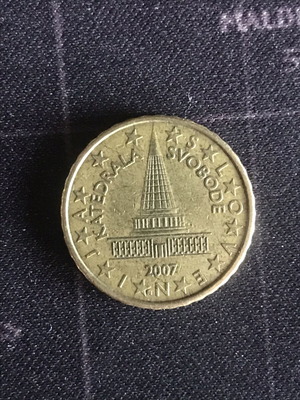 Slovenia 10 Euro Cent 2007 used coin