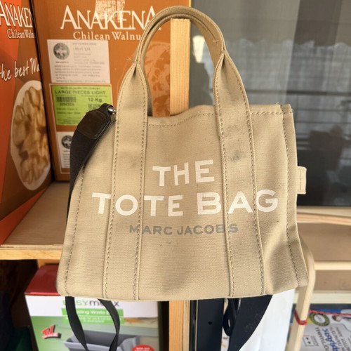 Marc Jacobs small tote bag like new, beige