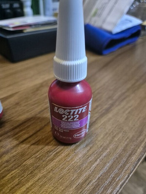 Loctite 222 threadlocker glue 10ml new