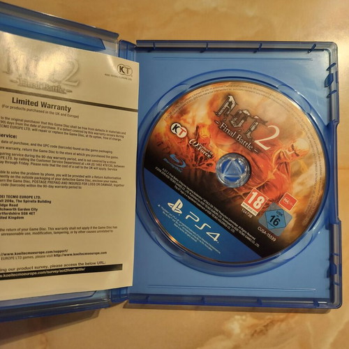 Attack on Titan 2 Final Battle PS4 game like new