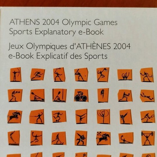 Athens 2004 Olympic Games Sports explanatory ebook like new