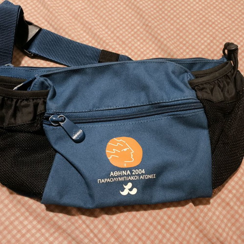 Authentic Athens 2004 Olympic Games Waist Bag like new