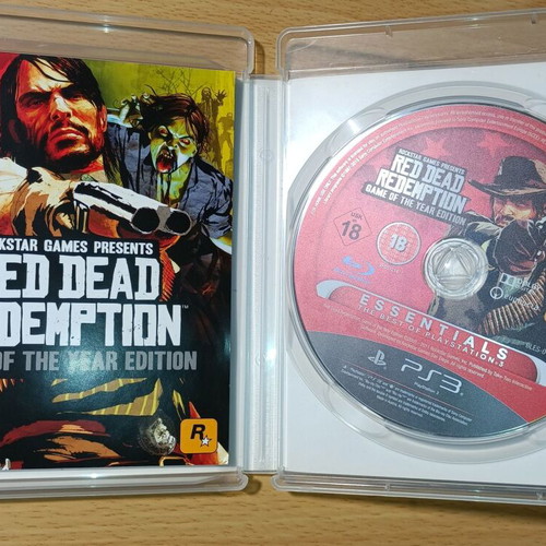 Red Dead Redemption PS3 game like new, complete without map