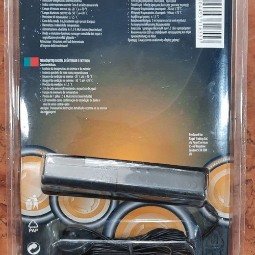 Battery Thermometer for Indoor and Outdoor Use new